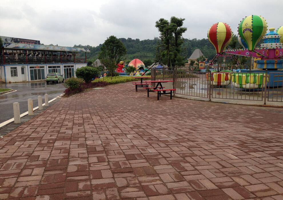 长沙市生态动物园大批量采购立韦生态透水砖